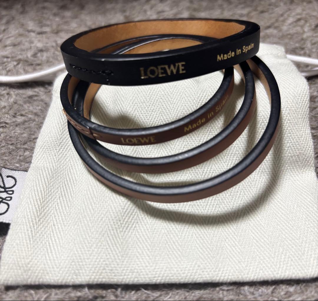 LOEWE バングル 3本セット Made in Spain