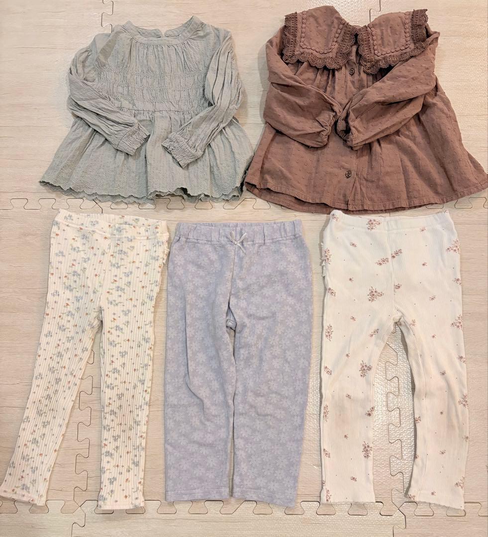 プティマイン アプレレクール zara等 まとめ売り 女の子 冬服 100前後