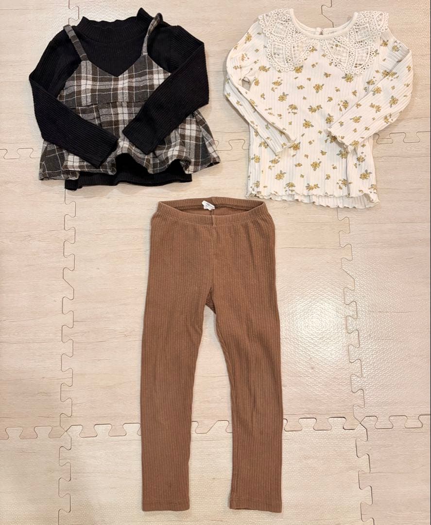 プティマイン アプレレクール zara等 まとめ売り 女の子 冬服 100前後