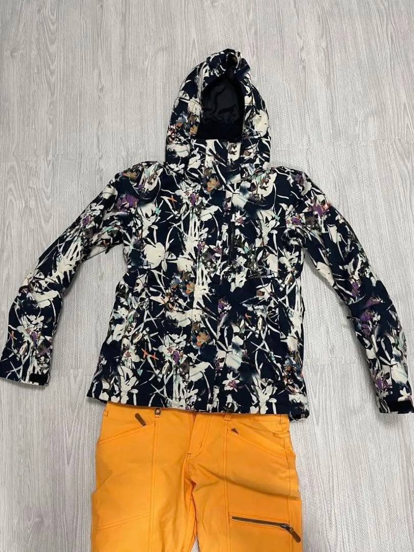 【ROXY】スノーボードレディースウェア上下セット