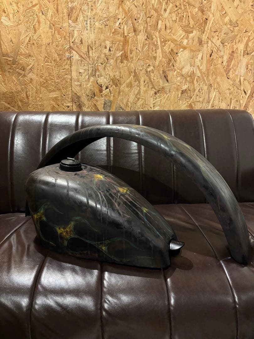 c*z様 スポタン　フラットフェンダー　セット　ショベル　ハーレー　汎用