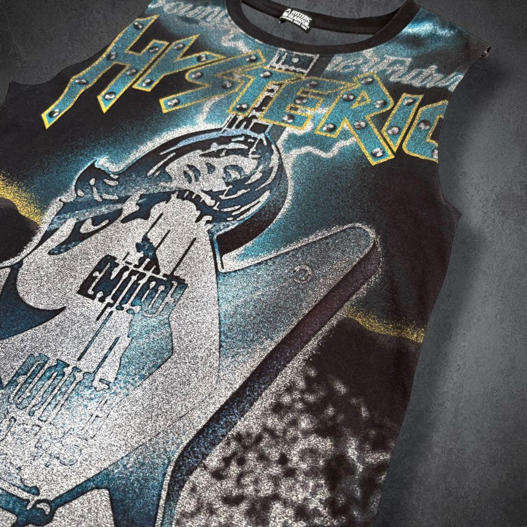 HYSTERIC GLAMOUR ヒスガール タンクトップ y2k 平成 ギター