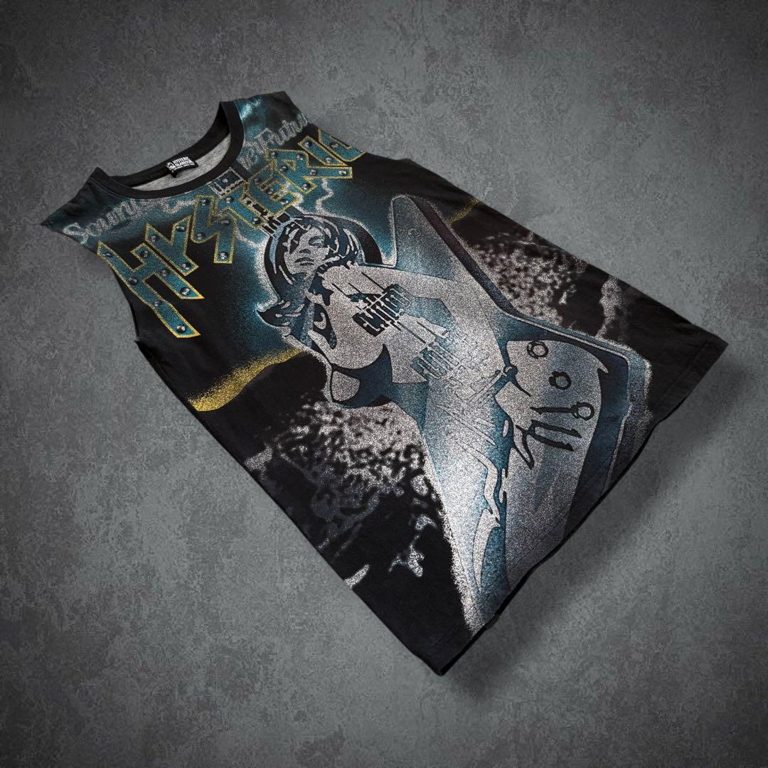 HYSTERIC GLAMOUR ヒスガール タンクトップ y2k 平成 ギター
