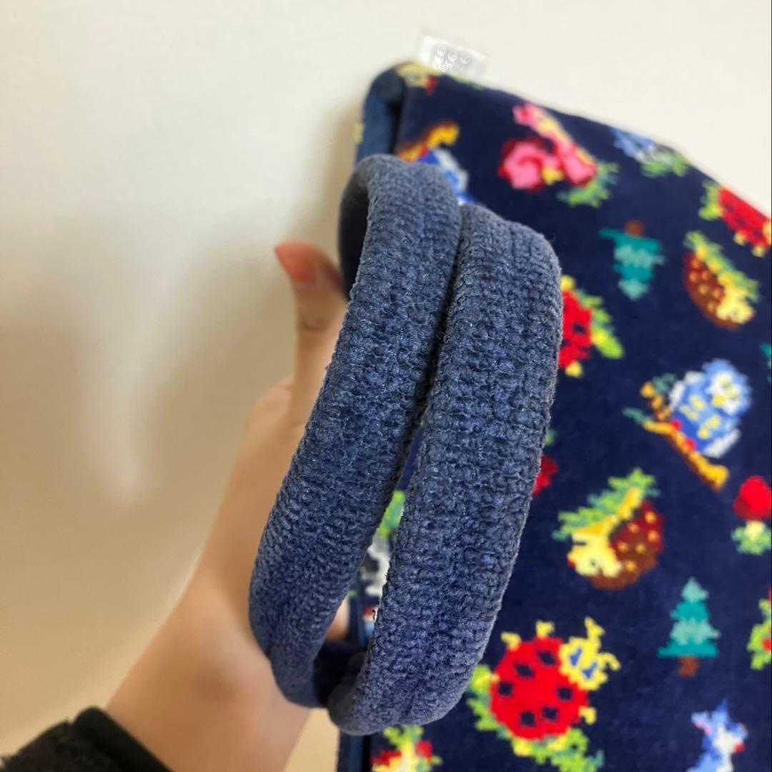 フェイラー　ハイジ　ネイビー　紺　トートバッグ　バッグ