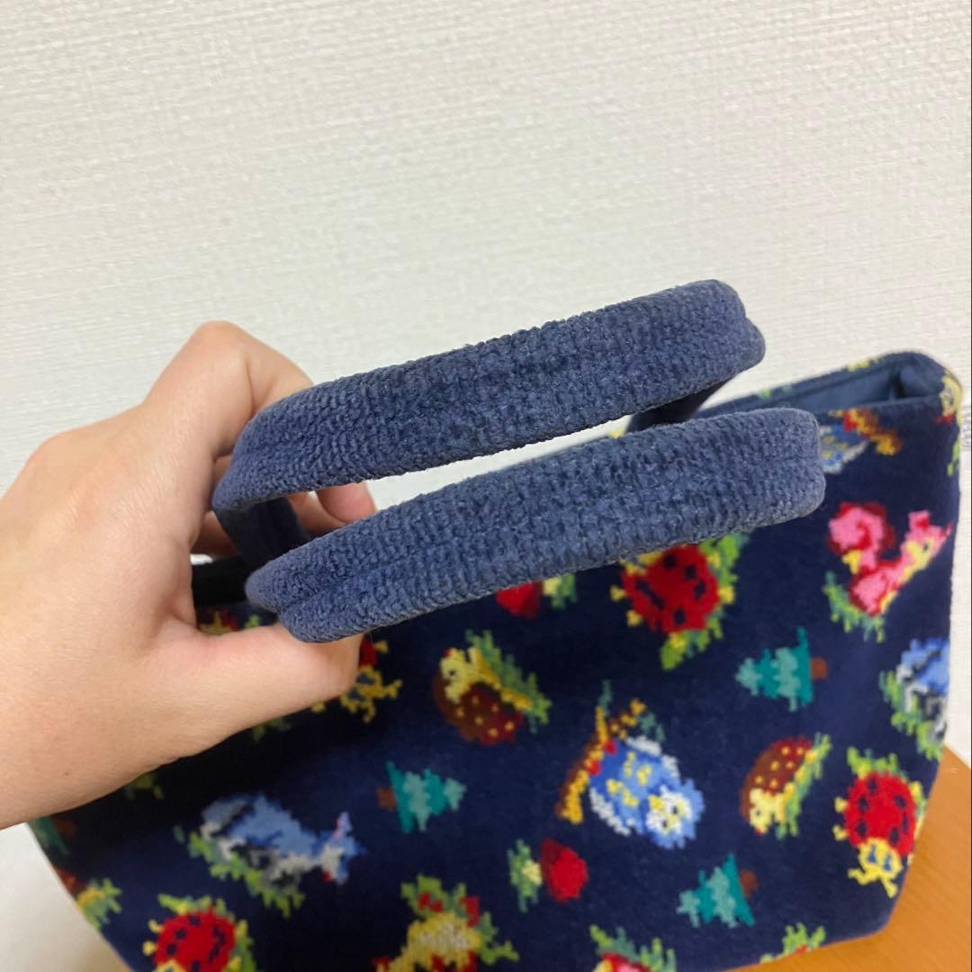 フェイラー　ハイジ　ネイビー　紺　トートバッグ　バッグ