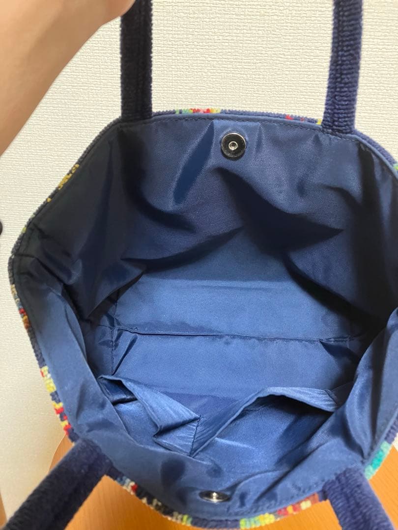 フェイラー　ハイジ　ネイビー　紺　トートバッグ　バッグ