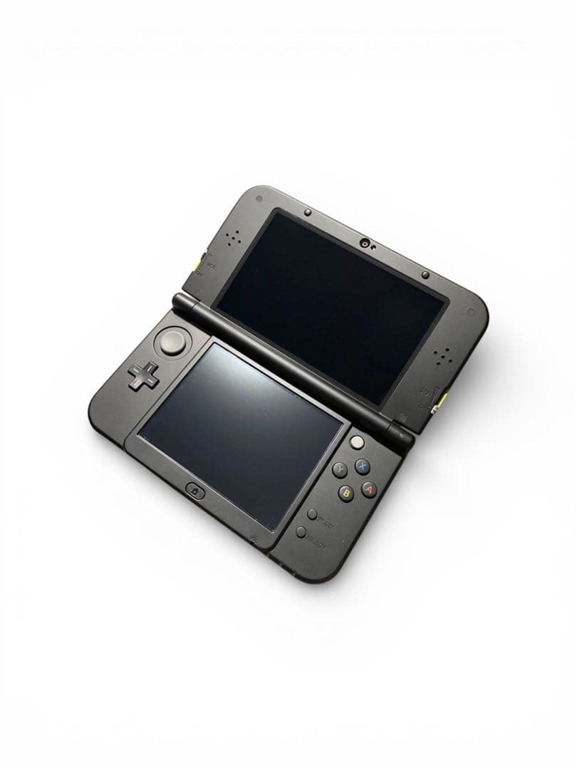 【動作品】Newニンテンドー3DS LL ライ ムxブラック本体
