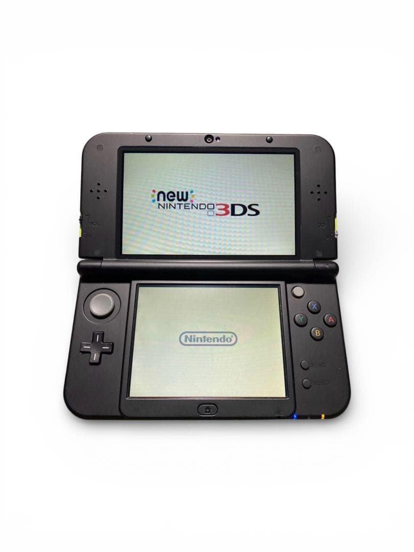 【動作品】Newニンテンドー3DS LL ライ ムxブラック本体
