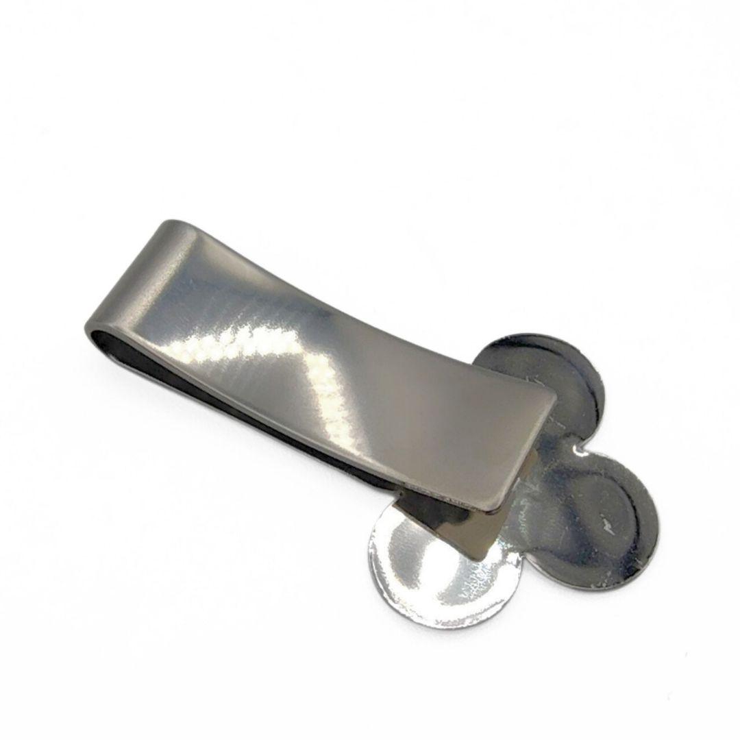 ルイヴィトン モノグラム フラワー マネークリップ ステンレススチール 札入れ