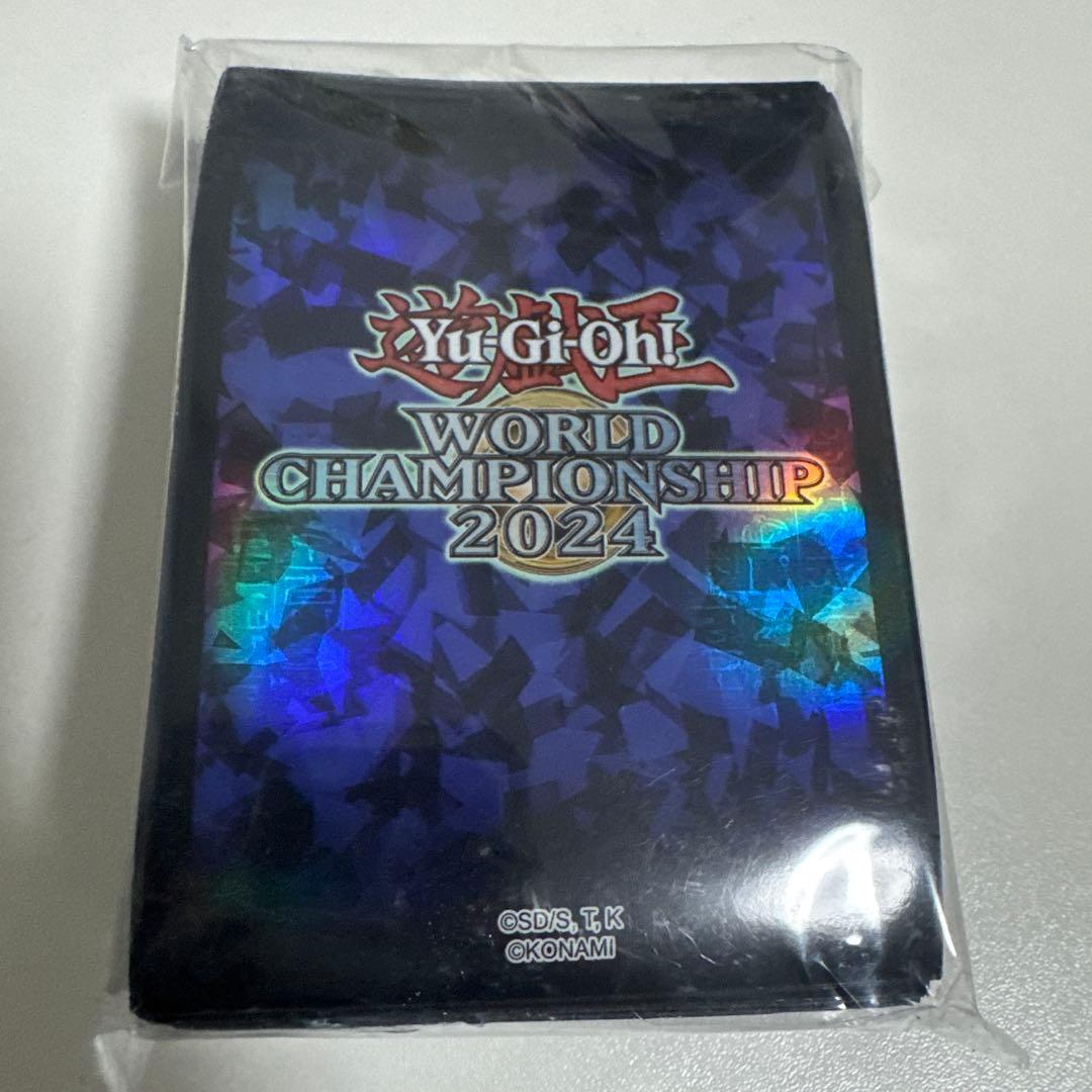 遊戯王 WCS2024 スリーブ 未開封 紫 青　yu-gi-oh 100枚