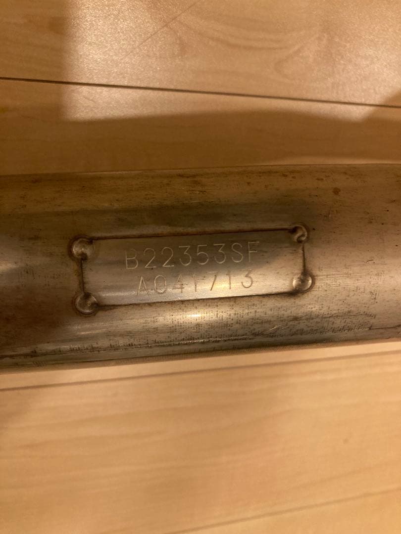 レヴォーグVMG R Singleセンター センターパイプのみ