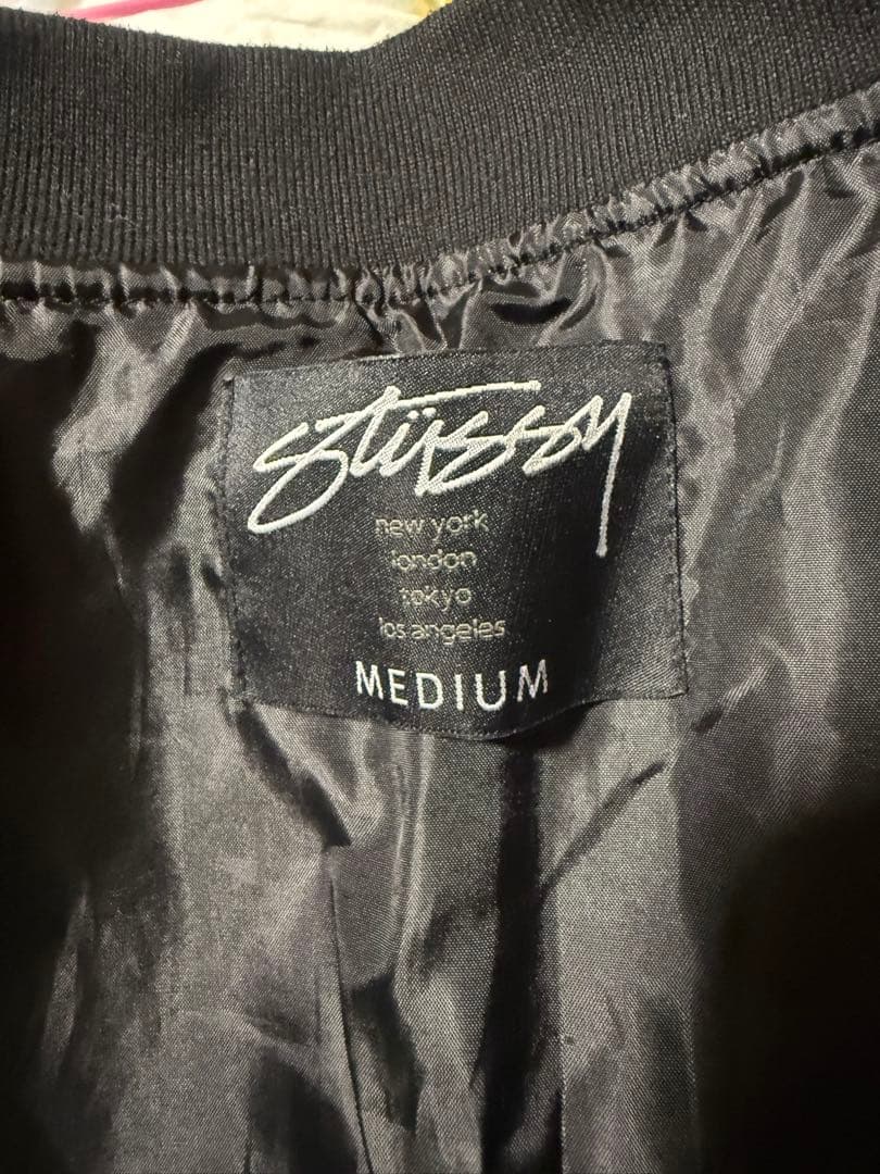 ステューシー Stussy Women ジャケット 黒 M