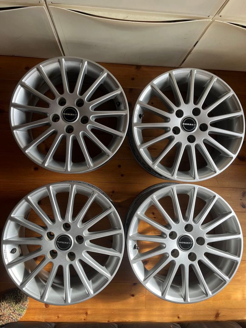 BORBET 16インチ ホイール 4本セット 徐々に値下げ^.^) 早い者勝ち