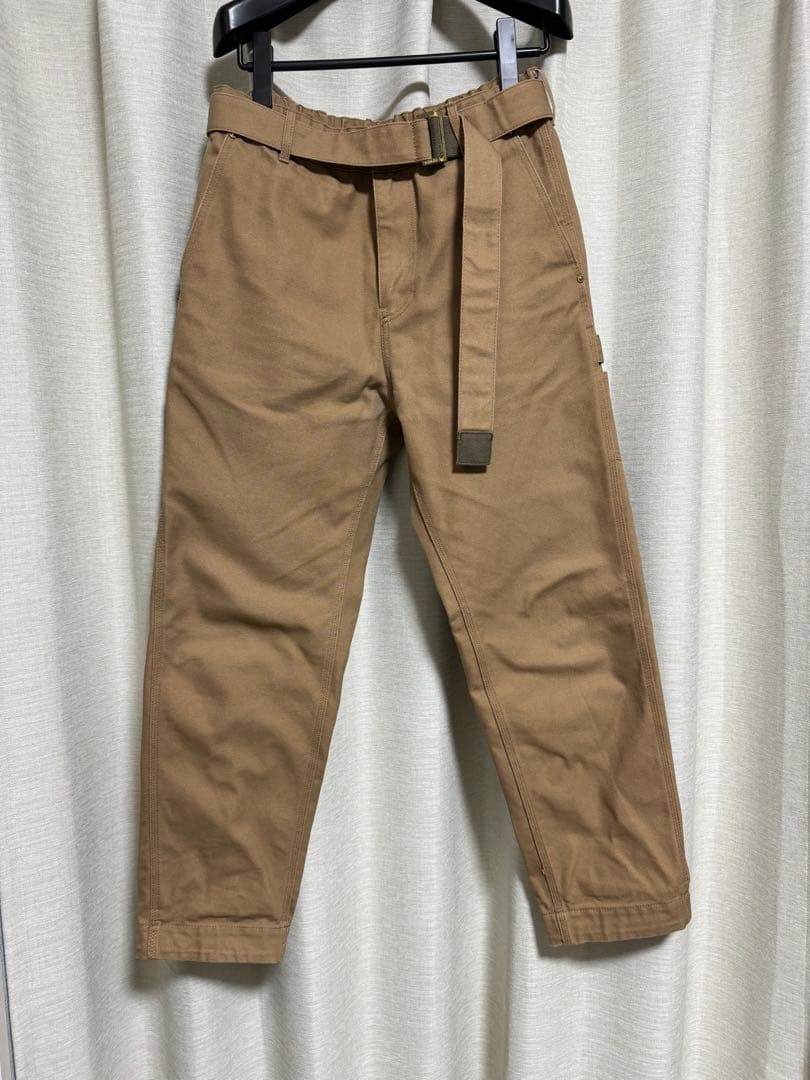 sacai carhartt 23aw canvas pants サイズ1