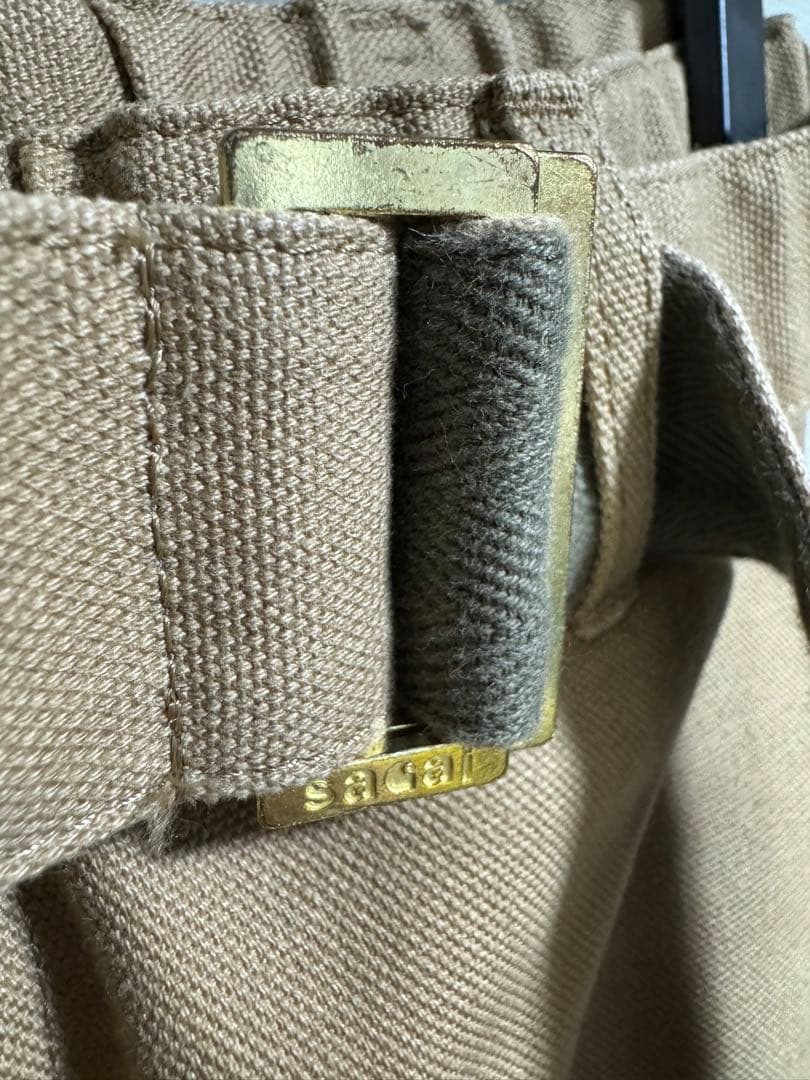 sacai carhartt 23aw canvas pants サイズ1