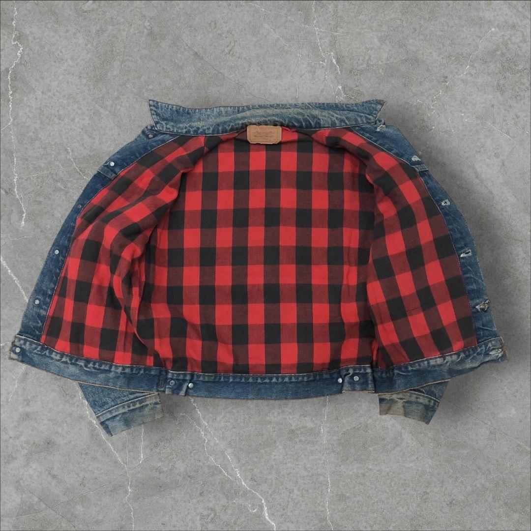 鬼フェードUSA製80sLevi'sリーバイスデニムジャケットGジャン70505