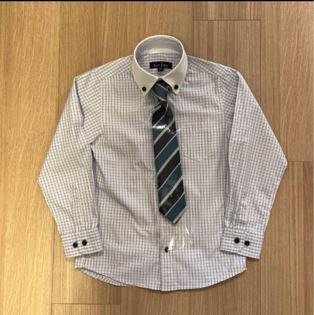 EASTBOY 男児フォーマルスーツ 120cm おまけ靴下、靴20cm