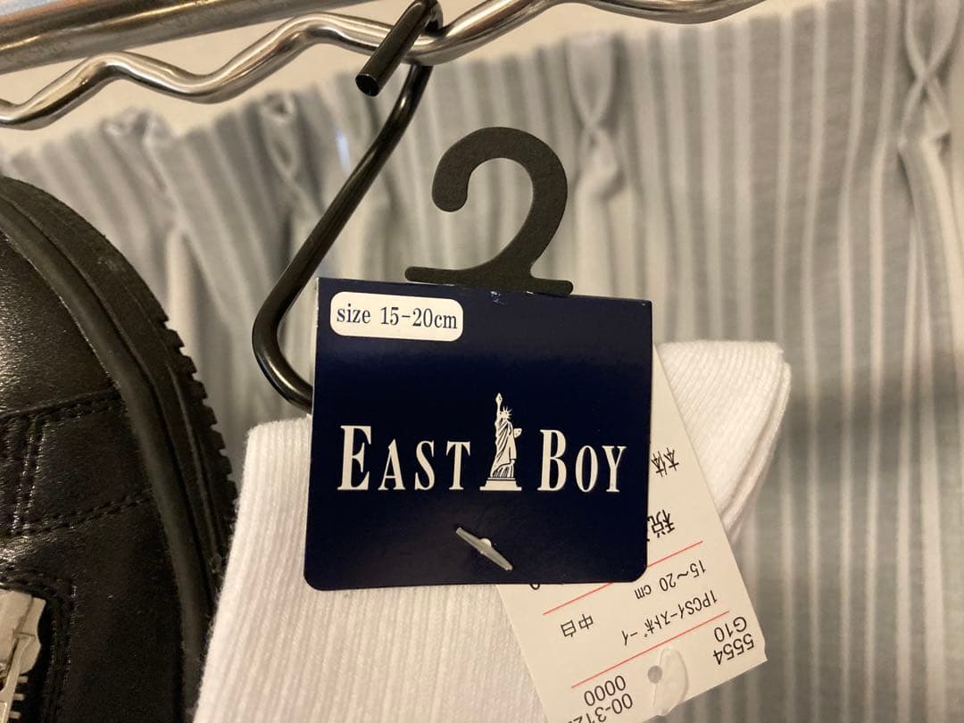 EASTBOY 男児フォーマルスーツ 120cm おまけ靴下、靴20cm
