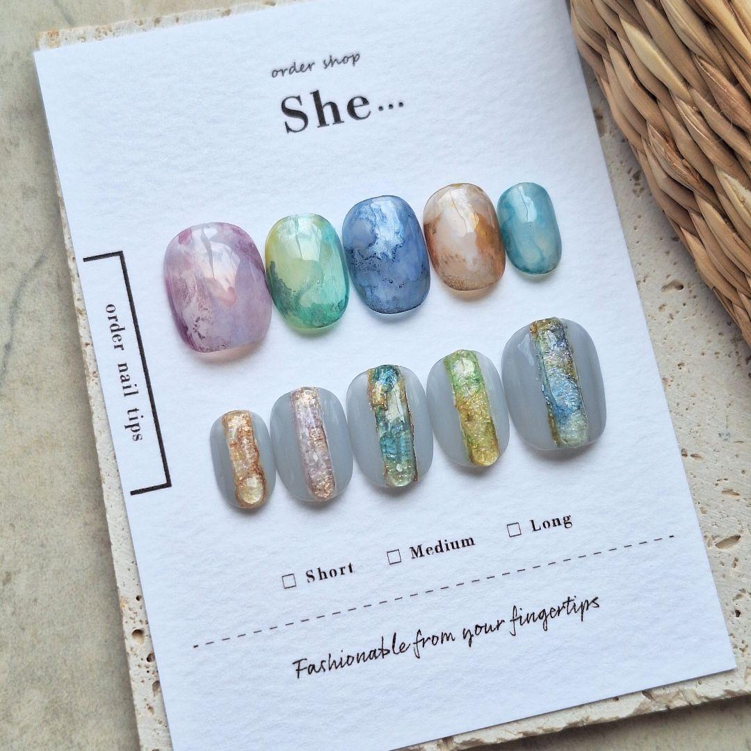 ネイルチップ・付け爪 tetra