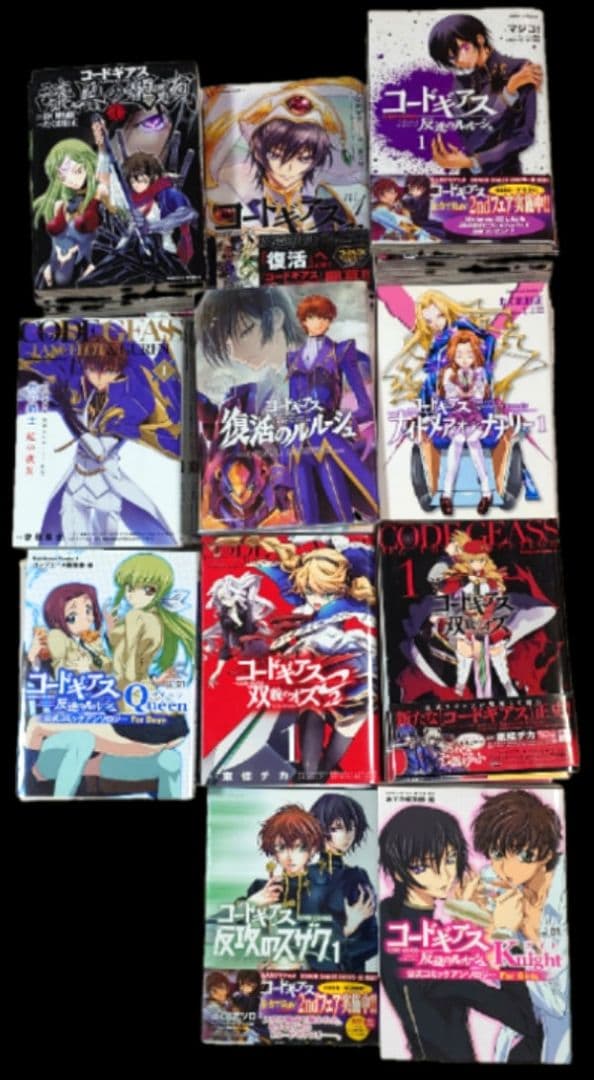 コードギアス　11種類　漫画　まとめ売り
