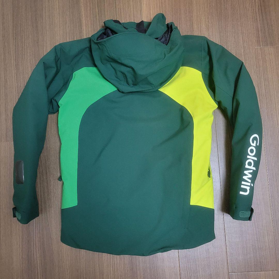 Goldwin スキーウェア上下セット グリーン/イエロ ゴールドウィン