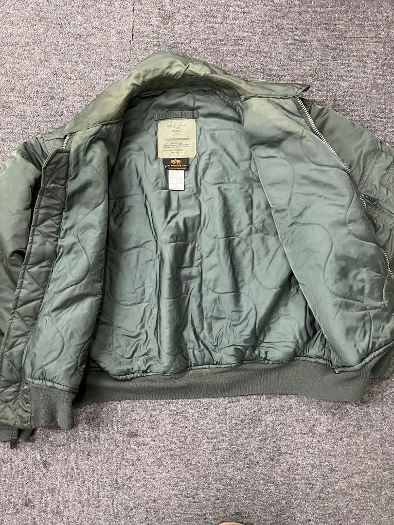 ひ*り様 47 ALPHA INDUSTRIES CWU-45/Pフライトジャケ