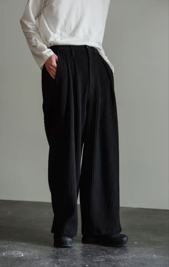 パンツ ANCELLM WIDE EASY PANTS 2