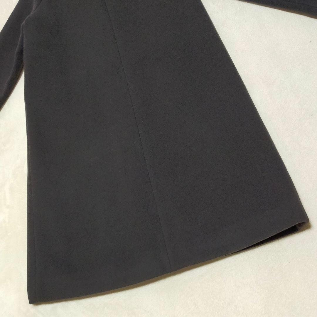 現行タグ　ANAYI　カシミヤ混　ダブルビーバークルーコート　38サイズ