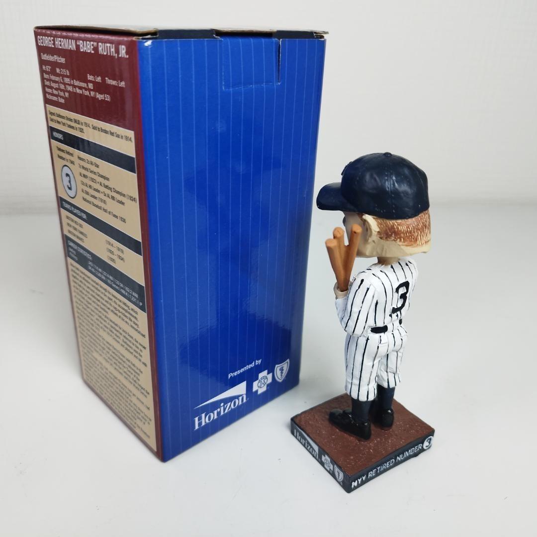 ベーブルース ヤンキース ボブルヘッド 首振り人形 バブルヘッド 新品 h505