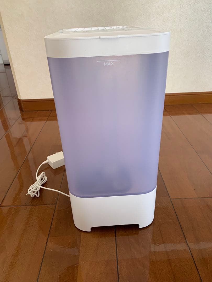 置き型加湿器 ホワイト タッチ式