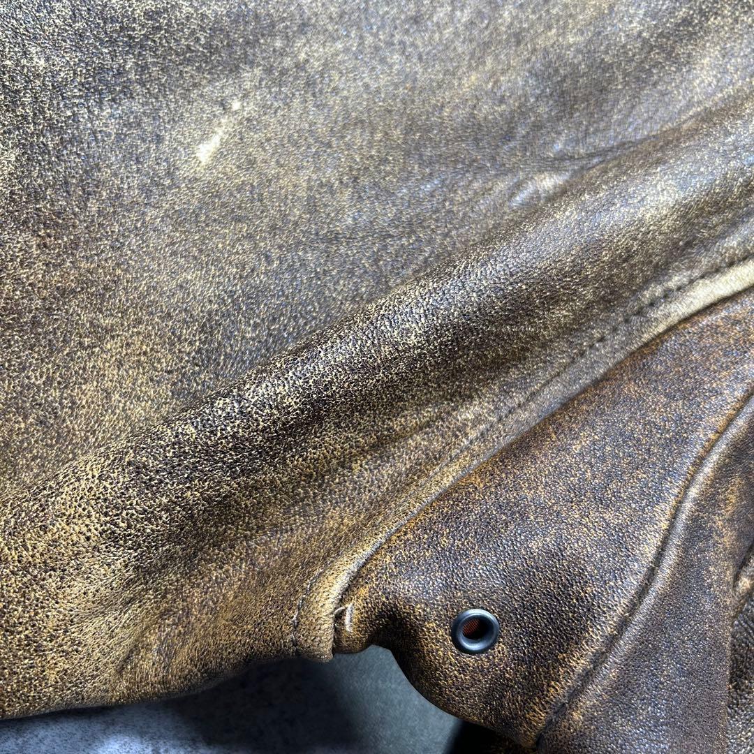 90s【Vintage】G-1 レザーフライトジャケット/Y2K/A-2/短丈◎