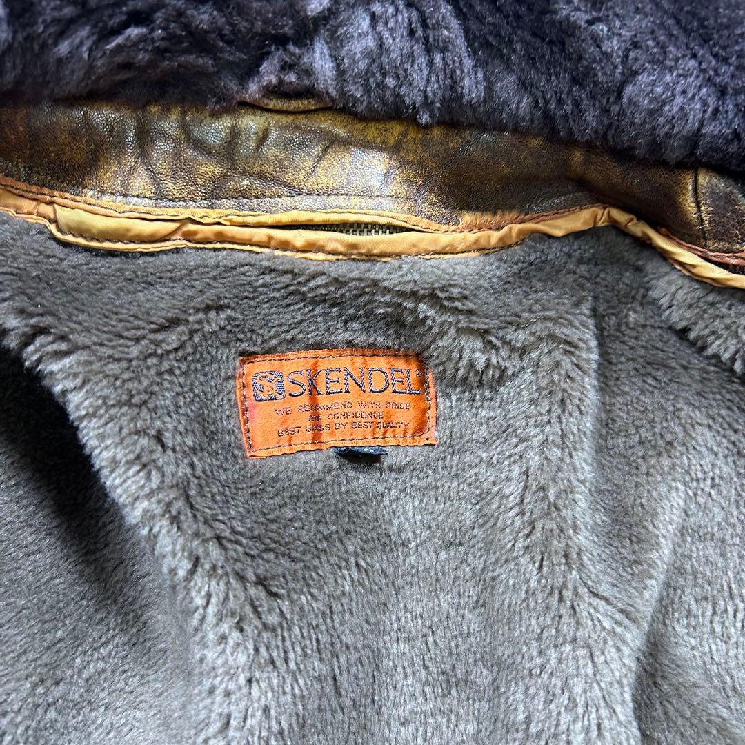 90s【Vintage】G-1 レザーフライトジャケット/Y2K/A-2/短丈◎