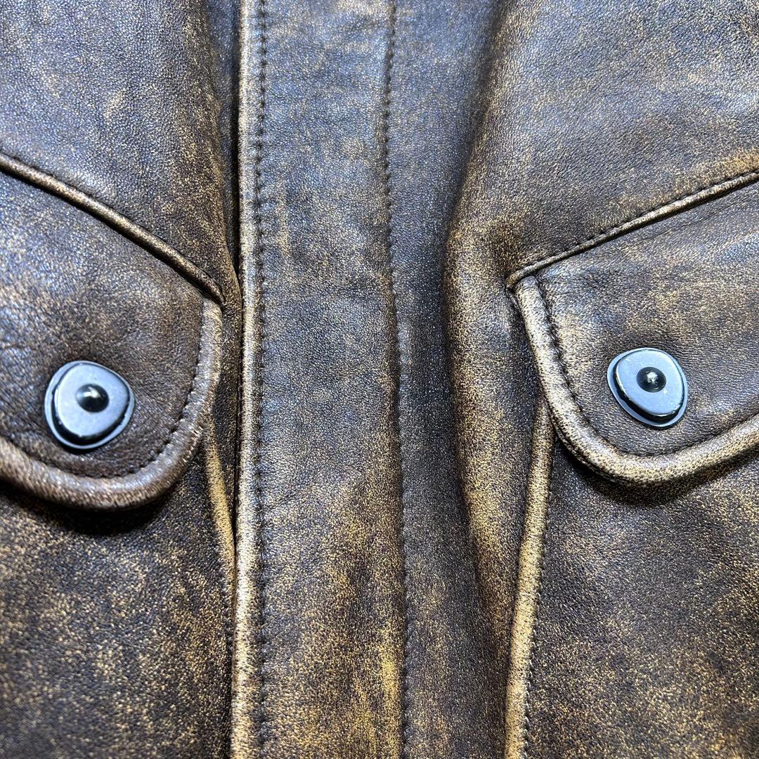 90s【Vintage】G-1 レザーフライトジャケット/Y2K/A-2/短丈◎