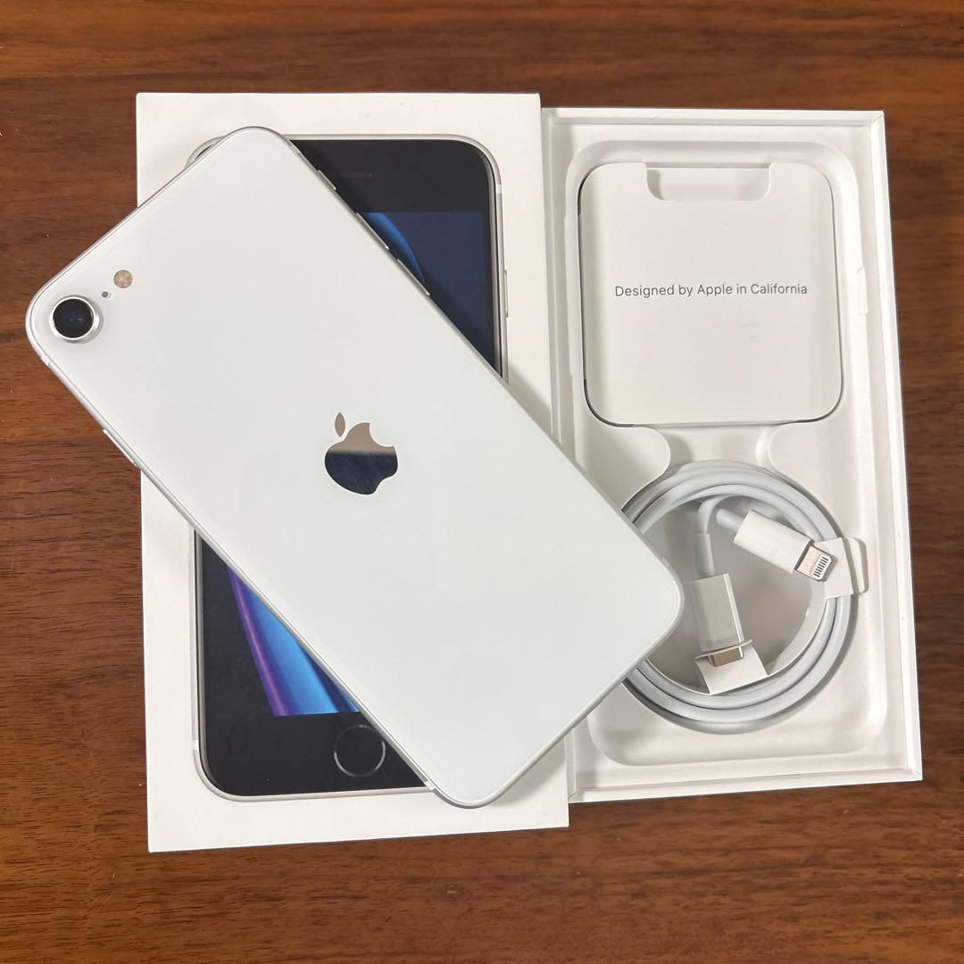 iPhone se2 64gb ホワイト