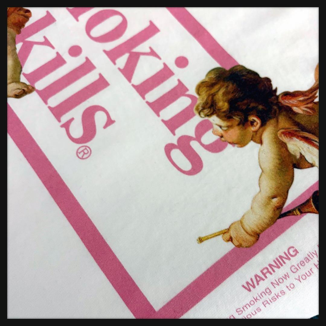 【美品】FR2 梅 エンジェル 天使 長袖Tシャツ ピンク 限定カラー 入手困難