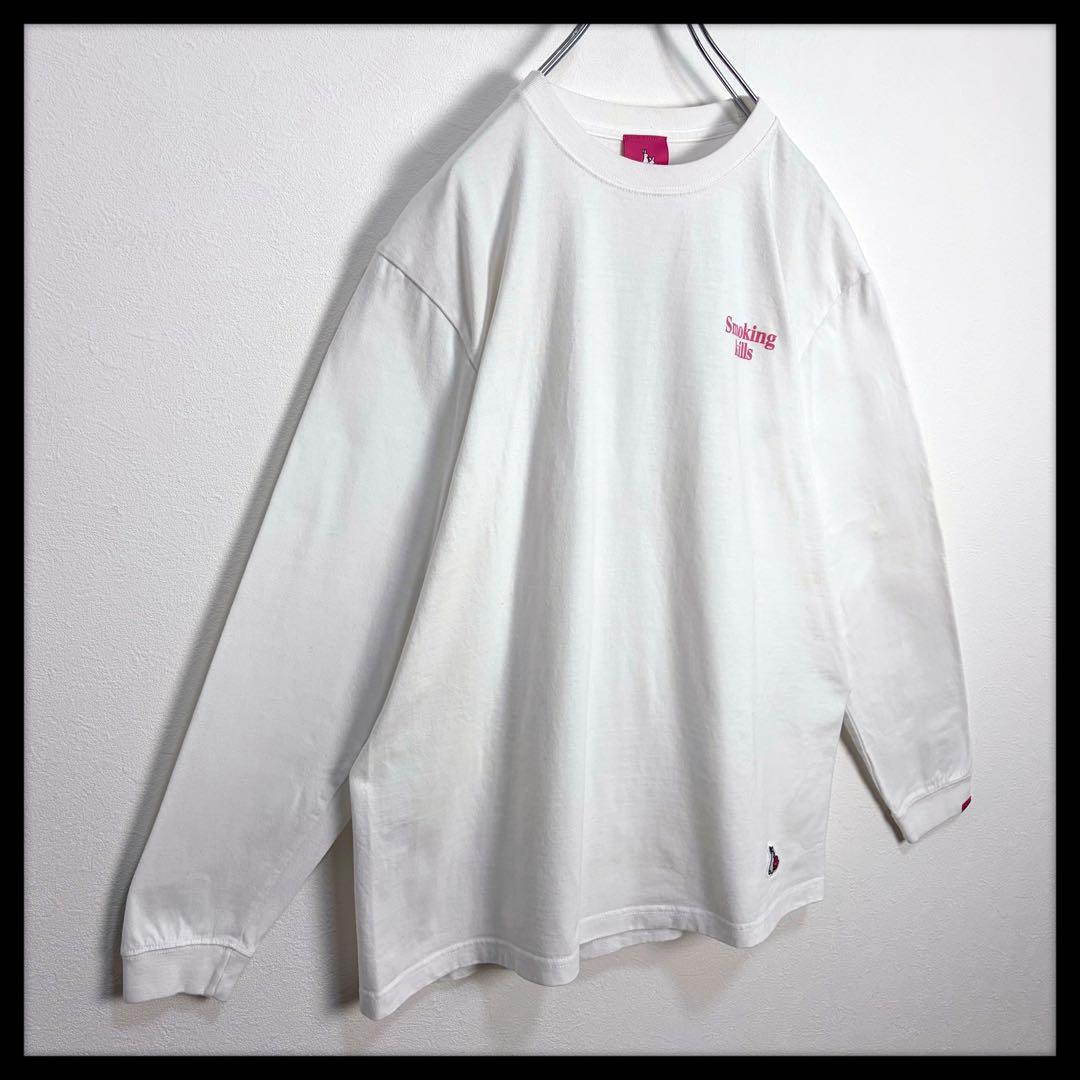 【美品】FR2 梅 エンジェル 天使 長袖Tシャツ ピンク 限定カラー 入手困難