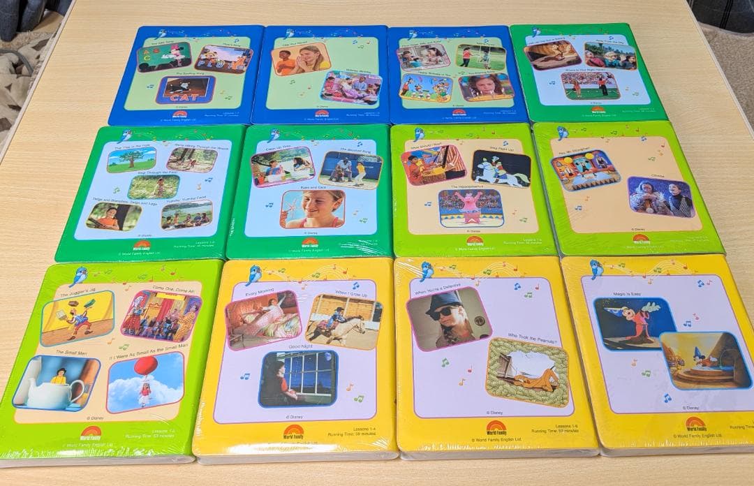 ストレートプレイ　新子役　全12巻セット　DWE ディズニー英語システム