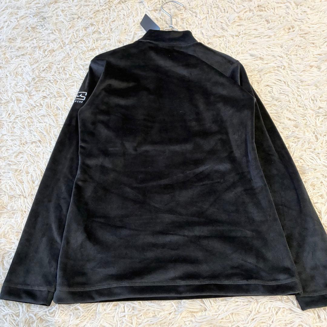 新品 muta MARINE ボンバーヒート モックネックシャツ ブラック 1