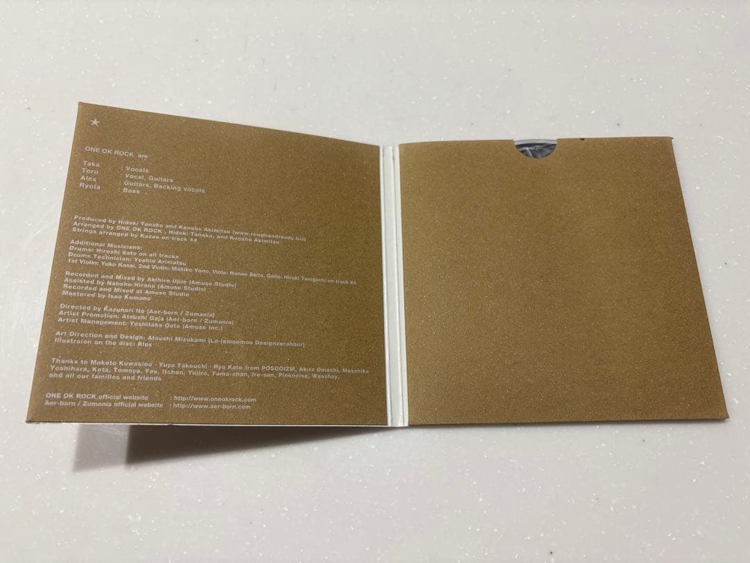 （廃盤）ワンオーナー ONE OK ROCK keep it real CD