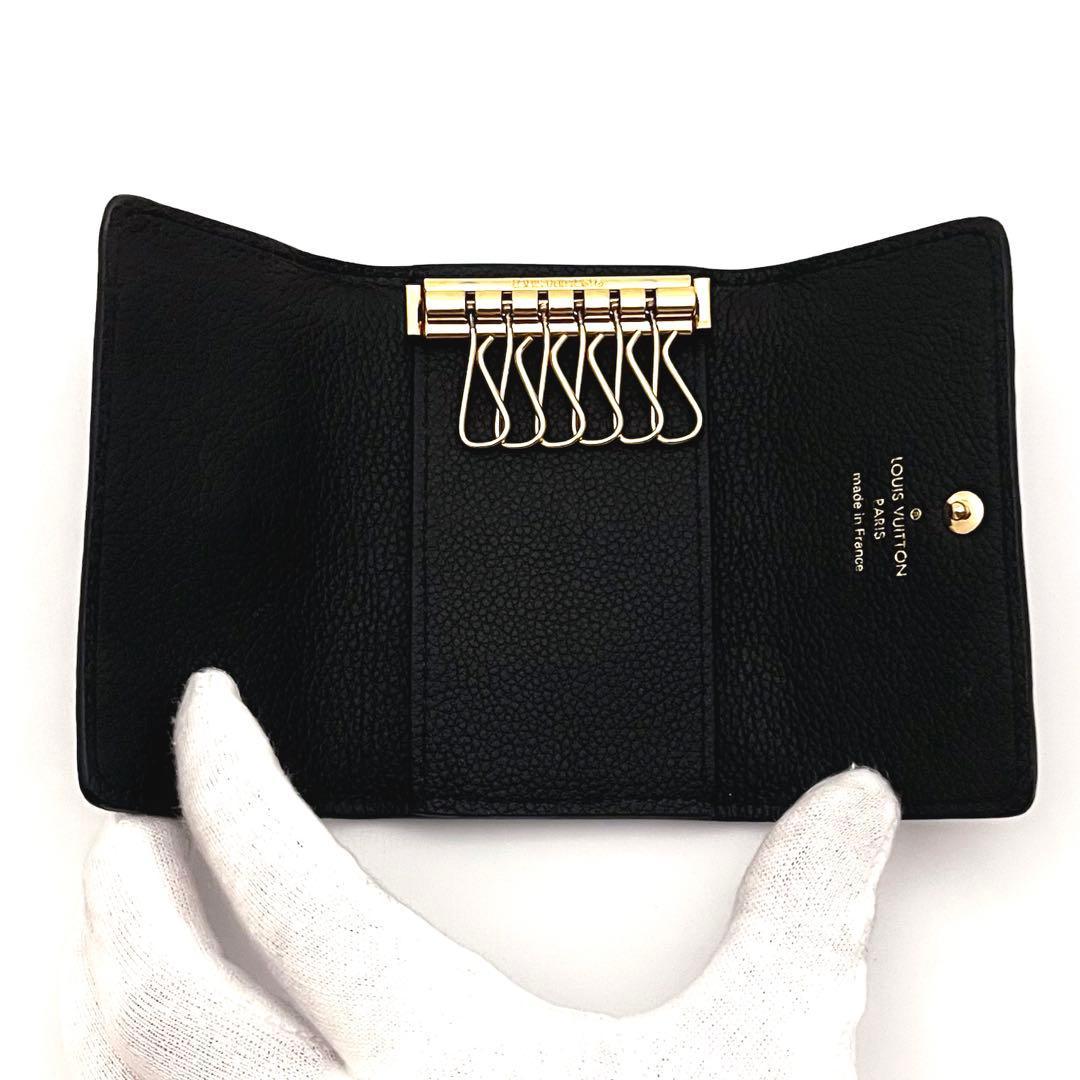 LOUIS VUITTON アンプラント ミュルティクレ6 キーケース ブラック