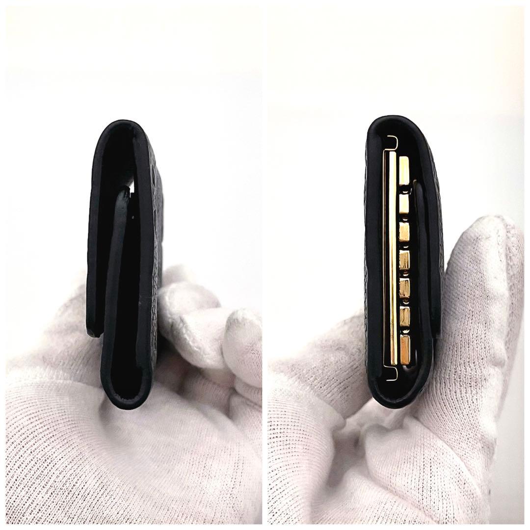 LOUIS VUITTON アンプラント ミュルティクレ6 キーケース ブラック