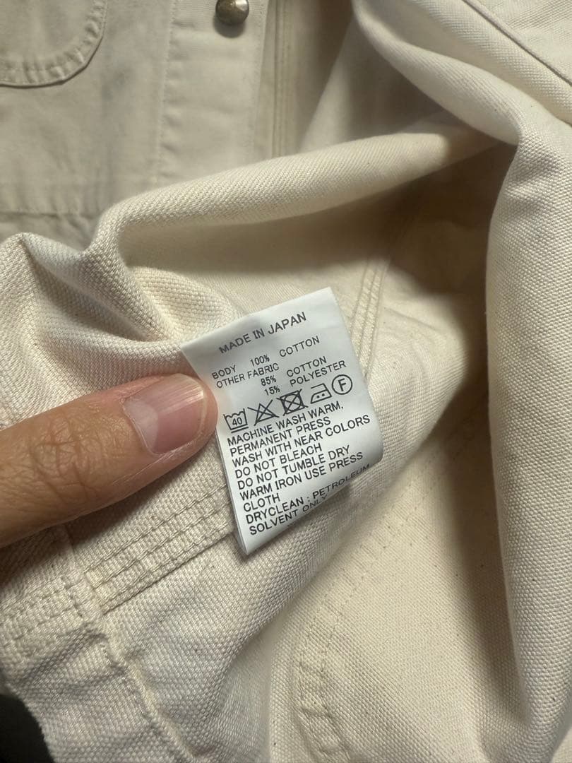 オアスロウ　LOOSE FIT OXFORD COVERALL サイズ1