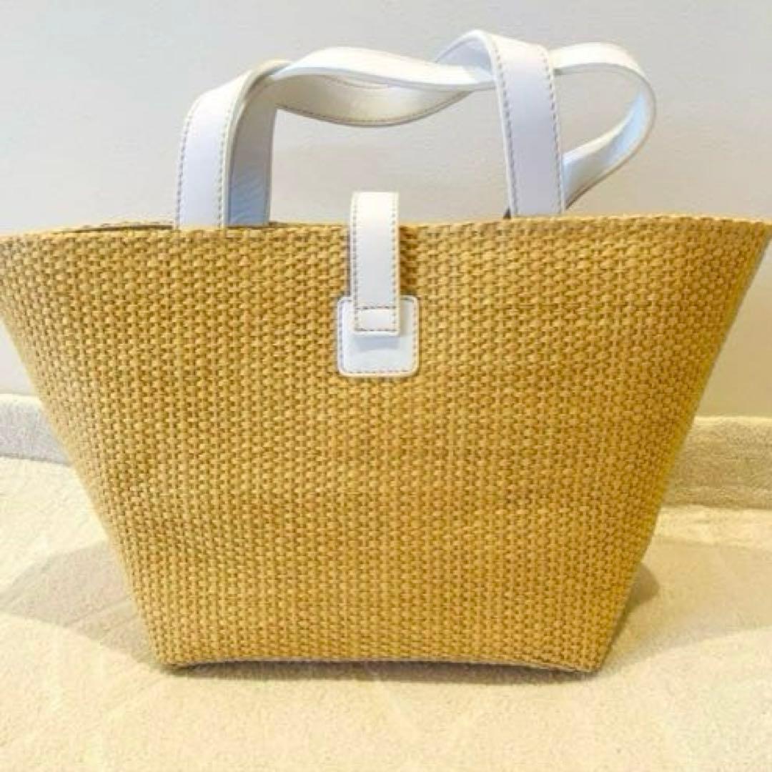 美品　CAPAF カパフ　カゴバッグ　イタリア　鞄　カバン