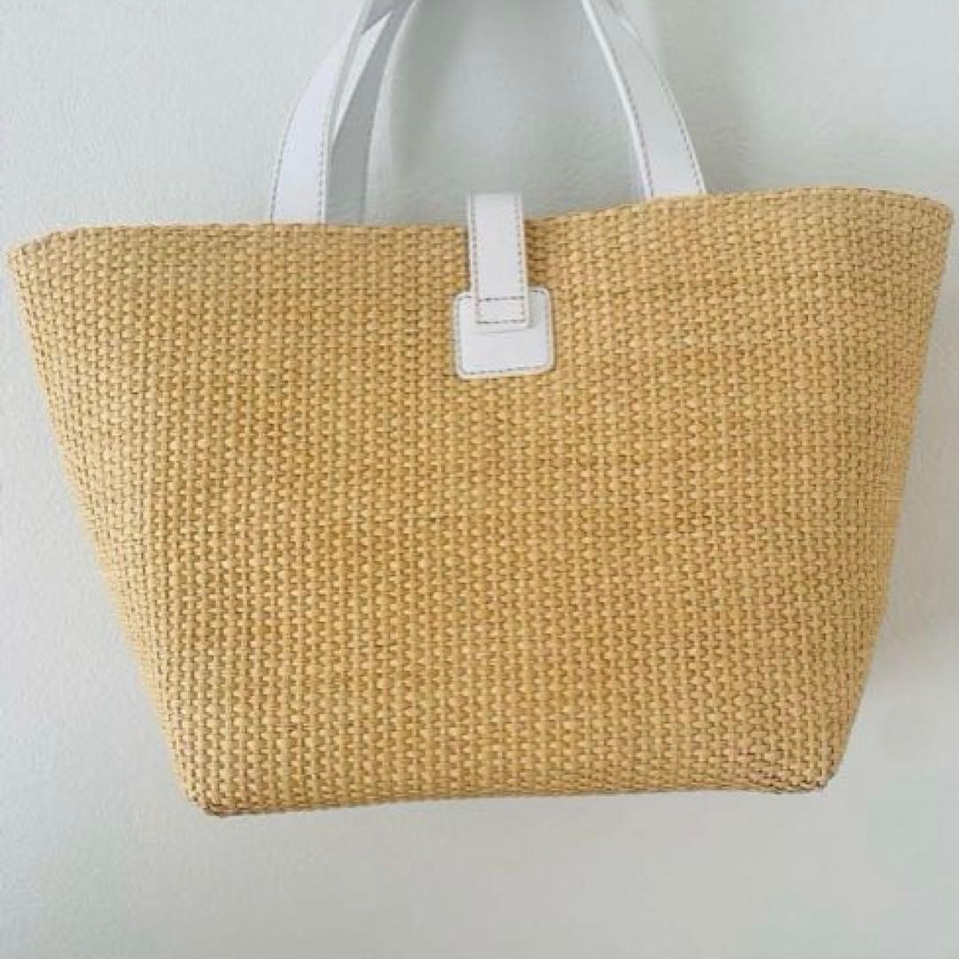 美品　CAPAF カパフ　カゴバッグ　イタリア　鞄　カバン