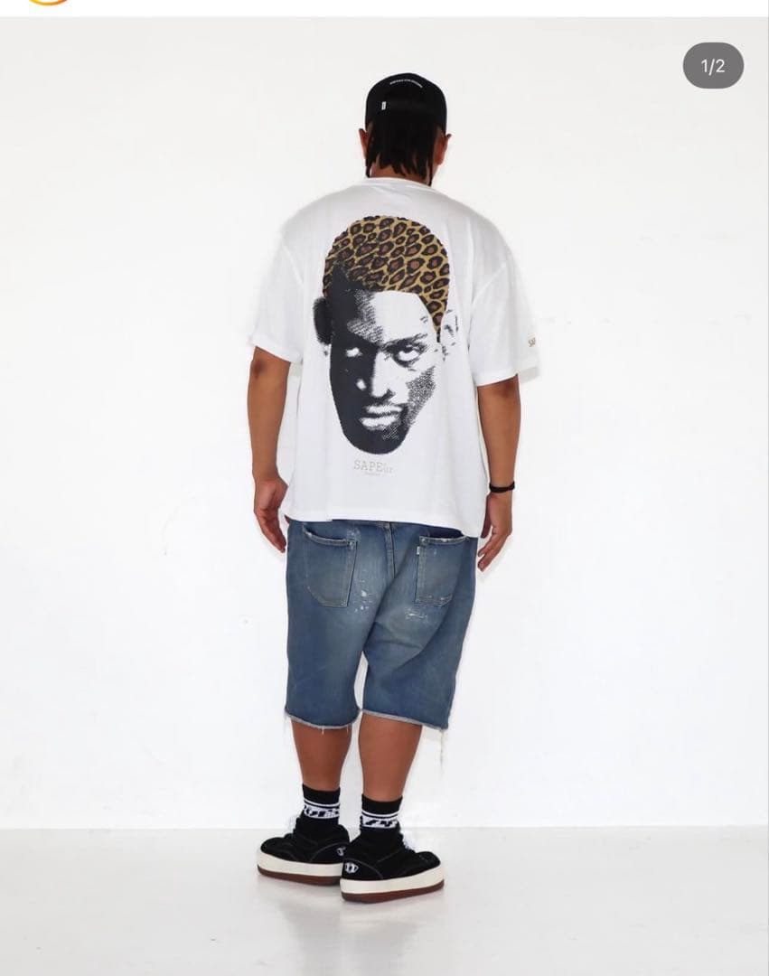 SAPEur ロッドマンTシャツ XL アイボリー