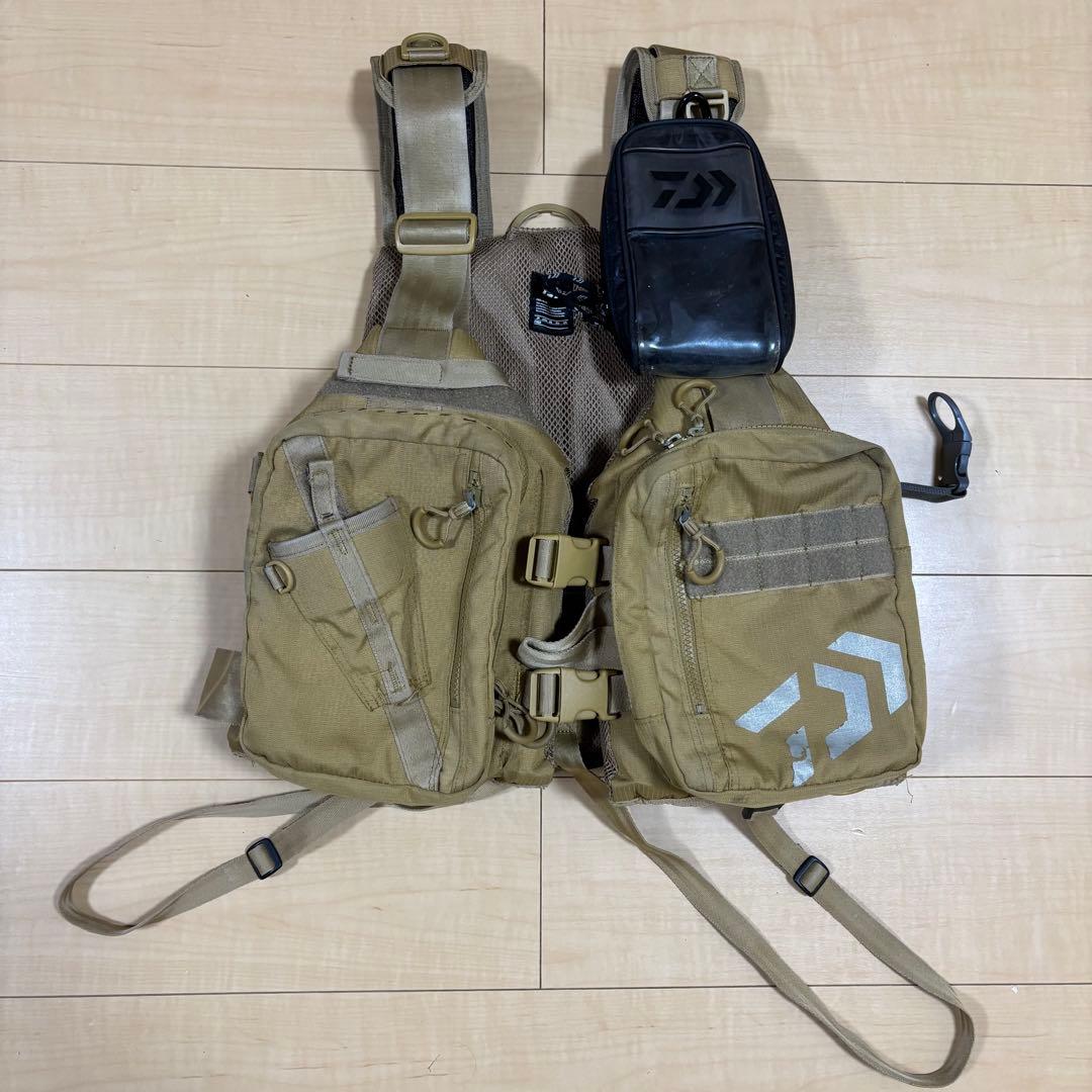 ダイワ　フローティングベスト　ゲームベスト　シーバス　ルアー　セット