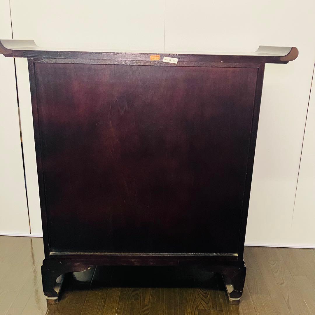 李朝　韓国　薬棚　アンティーク家具　タンス