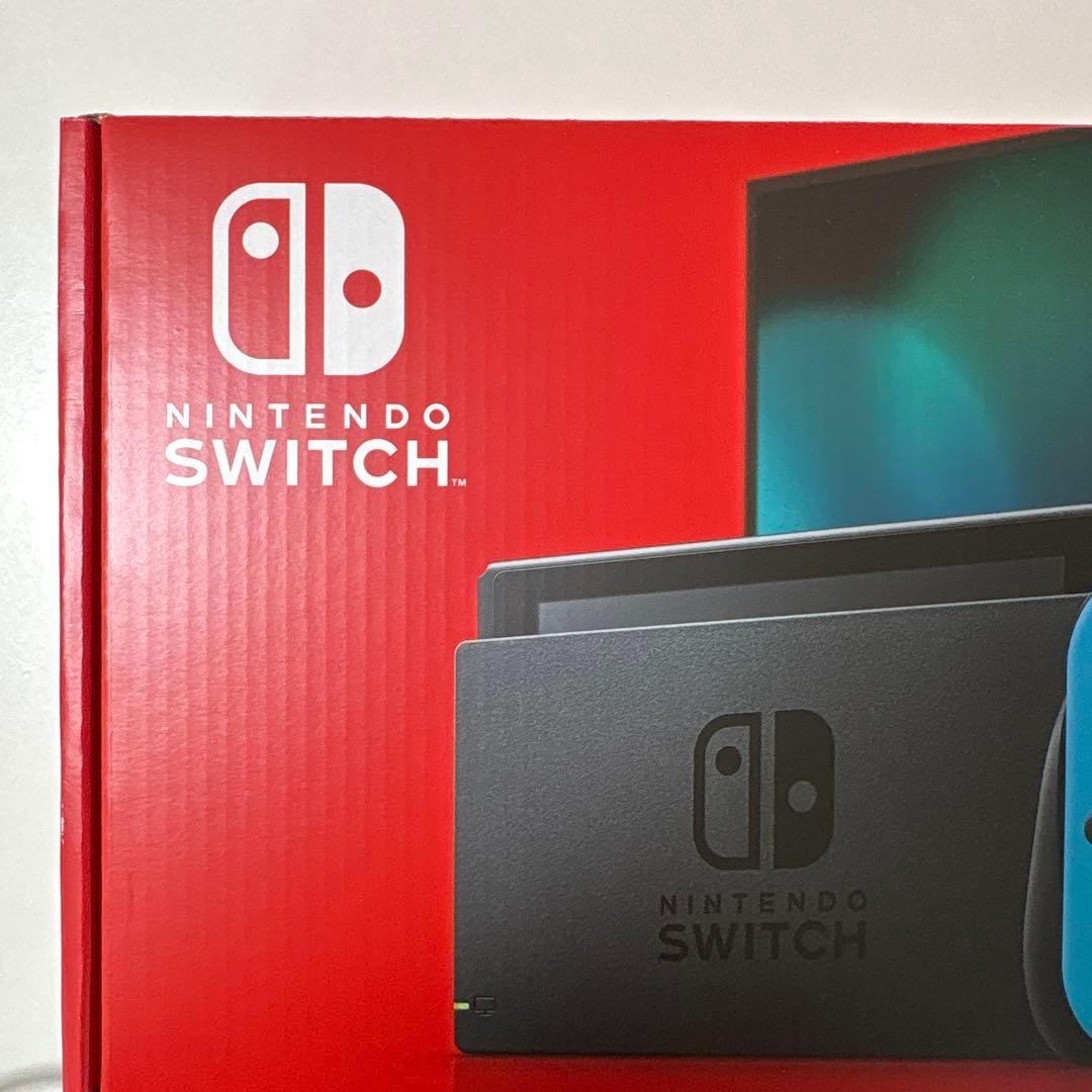 Nintendo Switch 本体セット青/赤 Joy-Con 箱有