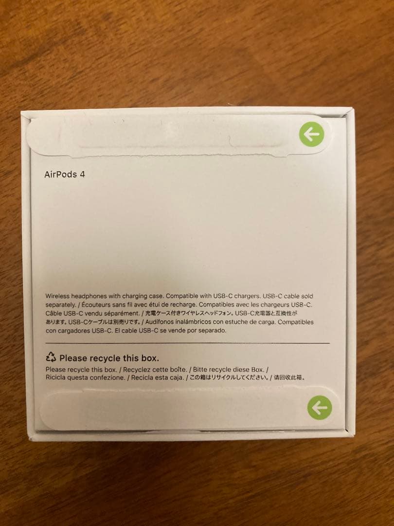 イヤホン Apple AirPods 4