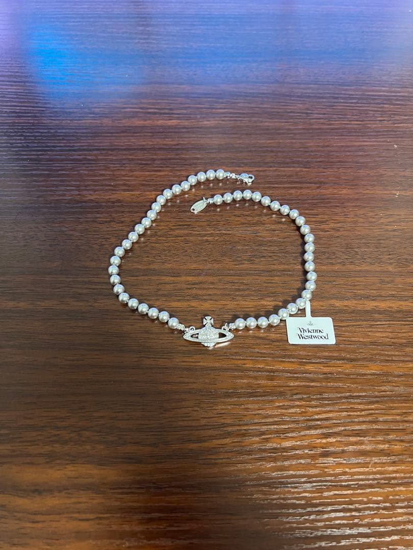 Vivienne Westwood パールネックレス シルバー